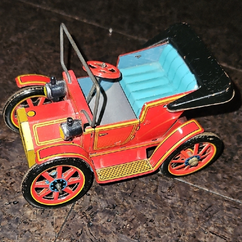 Made In Japan Antique Red Car